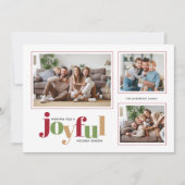 Feierliche Freude 3 Foto Weihnachten (Vorderseite)