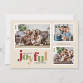 Feierliche Freude 3 Foto Weihnachten (Vorderseite)