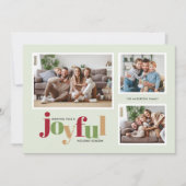 Feierliche Freude 3 Foto Weihnachten (Vorderseite)