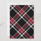 Feierliche Freude an der Party Einladung des Weltc (Rückseite)