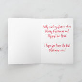 "Feierliche Freude" Feiertagskarte (Innenseite)