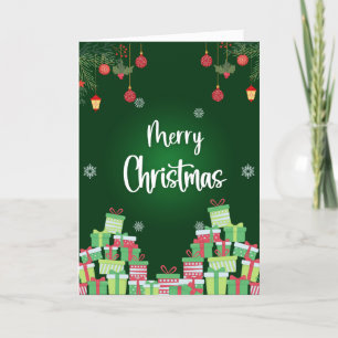 "Feierliche Freude" Feiertagskarte