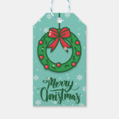 Feierliche Freude Geschenkanhänger (Vorderseite)