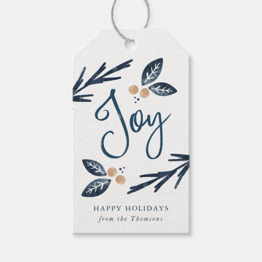 Feierliche Freude, Geschenkartikel Geschenkanhänger (Vorderseite)