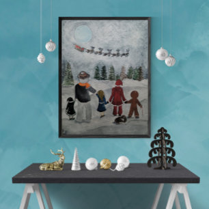 Feierliche Freunde Gemälde von Alfred Fox Leinwanddruck