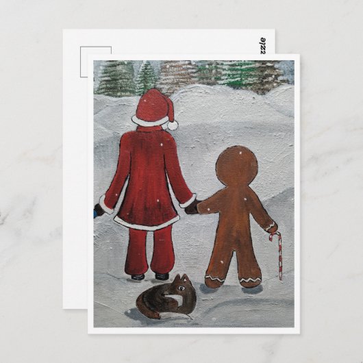 Feierliche Freunde Gemälde von Alfred Fox Sammle Postkarte (Vorne/Hinten)