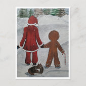 Feierliche Freunde Gemälde von Alfred Fox Sammle Postkarte (Vorderseite)