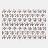 Feierliche Freunde Geschenkpapier Set (Vorderseite 2)