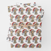 Feierliche Freunde Geschenkpapier Set (Beispiel)