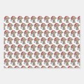 Feierliche Freunde Geschenkpapier Set (Vorderseite)