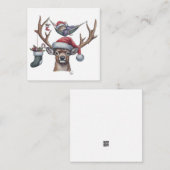 Feierliche Freunde Wohnung Mitteilungskarte (Vorne/Hinten)