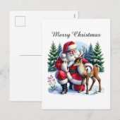 Feierliche Frohe Weihnachten (Vorne/Hinten)