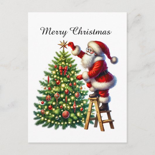 Feierliche Frohe Weihnachten (Vorderseite)