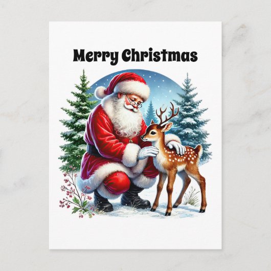 Feierliche Frohe Weihnachten (Vorderseite)