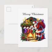 Feierliche Frohe Weihnachten (Vorne/Hinten)