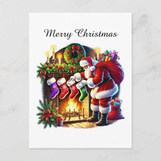 Feierliche Frohe Weihnachten (Vorderseite)