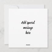 Feierliche Frohe Weihnachten (Rückseite)