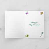 Feierliche Frohe Weihnachten Karte (Innenseite)