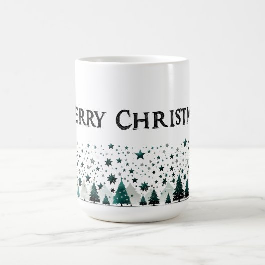 Feierliche "Frohe Weihnachten"-Tasse Kaffeetasse (Mittel)