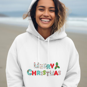 Feierliche Frohe Weihnachten   Urlaub Hoodie