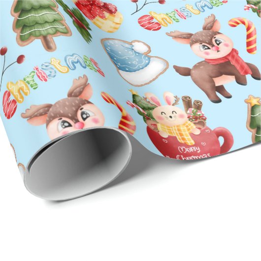 Feierliche Frolien: Extravaganza Geschenkpapier (Rolleneckpunkt)