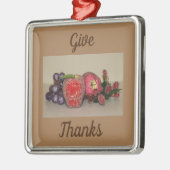 Feierliche Frucht Ornament Aus Metall (Links)