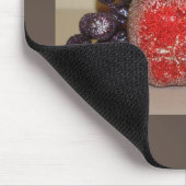 Feierliche Früchte Mousepad (Ecke)