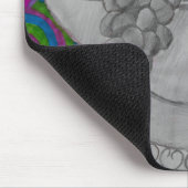 Feierliche Fruchtschale Mousepad (Ecke)