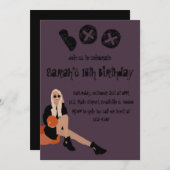 Feierliche Geburtstagsfeier Einladung (Vorne/Hinten)