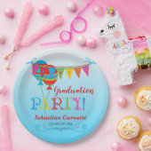 Feierliche Graduierungsparty Pappteller (Party)