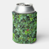 Feierliche Grün- und Rotholzereien Cool Dosenkühler (Kanne Rückseite)