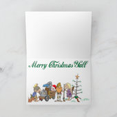 Feierliche Grüße aus New Hampshire Feiertagskarte (Innenseite)