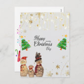 Feierliche Grüße: Die Postkarte für den Urlaub - V (Vorne/Hinten)