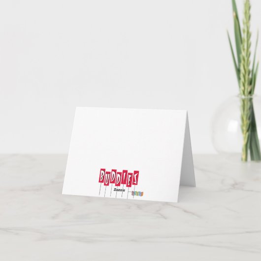 Feierliche Grüße! Feiertagskarte (Rückseite)