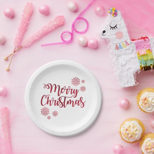 Feierliche Grüße Pappteller (Party)