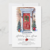 Feierliche Haustüre Open House Einladung (Vorderseite)