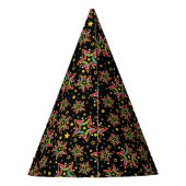Feierliche Helle Merry Holiday Star Partyhütchen (Rückseite)