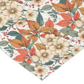 Feierliche Herbstblüten Tischläufer Saisonaler Akz (Ecke)