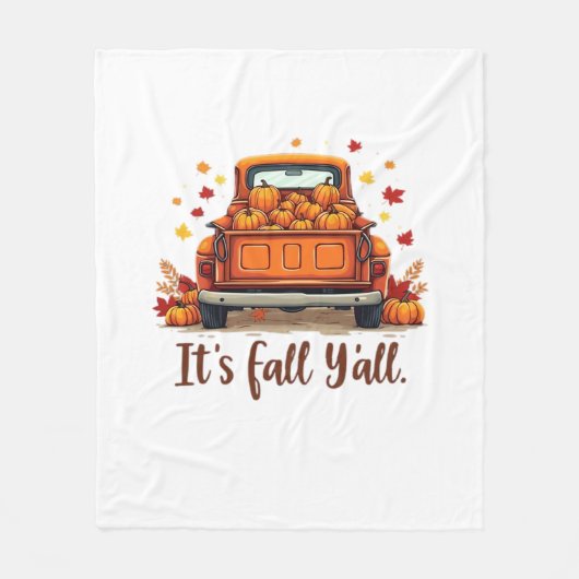 Feierliche Herbsternte Design feiert Herbstmeer Fleecedecke (Vorderseite)