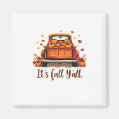 Feierliche Herbsternte Design feiert Herbstmeer Magnet (Vorne)