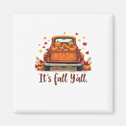 Feierliche Herbsternte Design feiert Herbstmeer Magnet (Vorne)