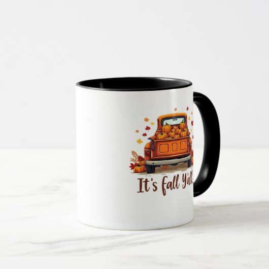 Feierliche Herbsternte Design feiert Herbstmeer Tasse (VorderseiteRechts)