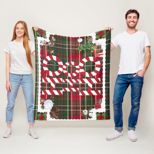 Feierliche "HO HO HO" Weihnachtsfeier Fleece & She (Beispiel)