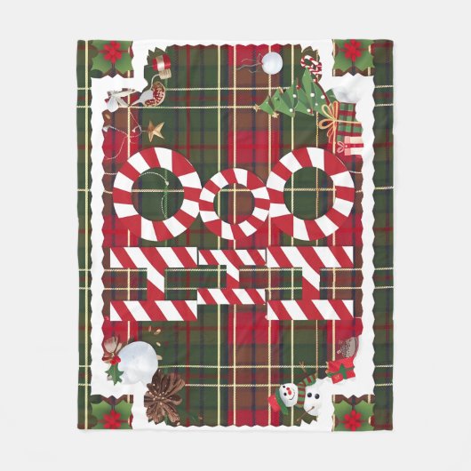 Feierliche "HO HO HO" Weihnachtsfeier Fleece & She (Vorderseite)