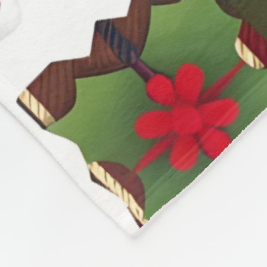 Feierliche "HO HO HO" Weihnachtsfeier Fleece & She (Ecke)