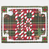 Feierliche "HO HO HO" Weihnachtsfeier Fleece & She (Vorderseite (Horizontal))