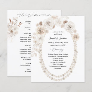 Feierliche Hochzeiten mit weißer Blüte