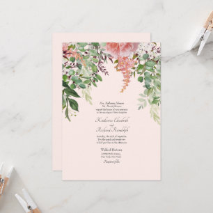 Feierliche Hochzeiten von Sets verschweigen einen Einladung