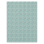 Feierliche Hunde in Weihnachten Sweaters Pattern Tischdecke (Vorderseite)