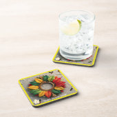 "Feierliche Jahreszauberei" Getränkeuntersetzer (Rechte Seite)